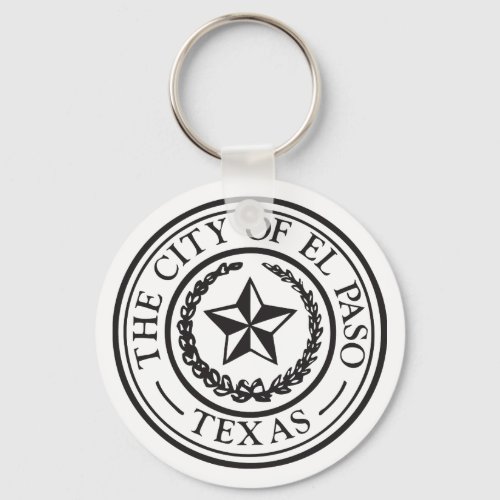 Seal of El Paso Keychain