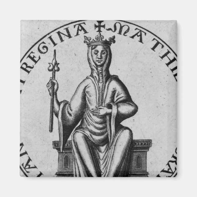 Seal of Empress Matilda Magnet (Front)