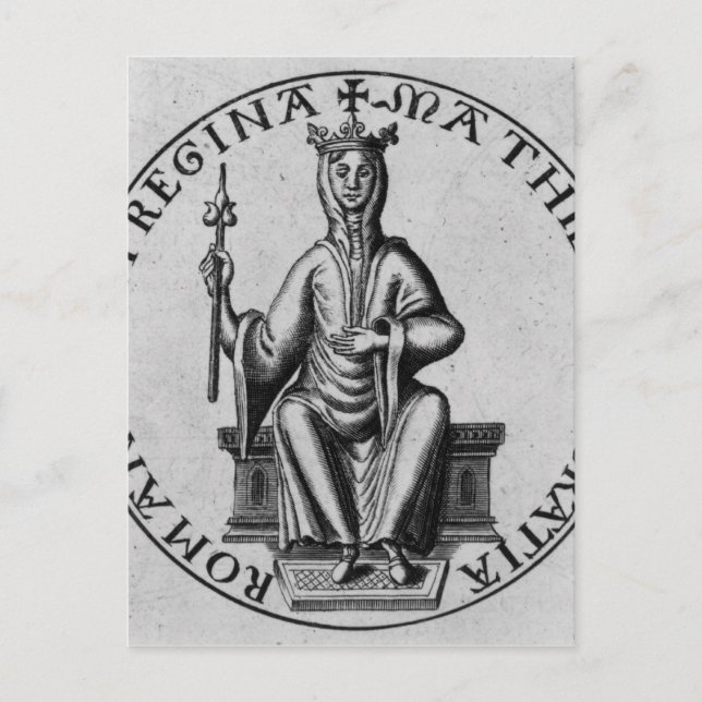 Seal of Empress Matilda Postcard (Front)