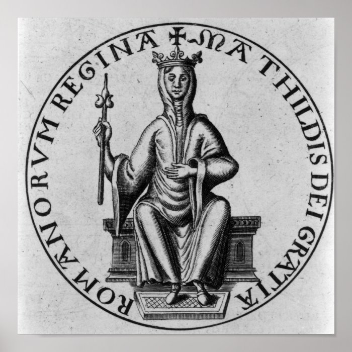 Seal of Empress Matilda Print