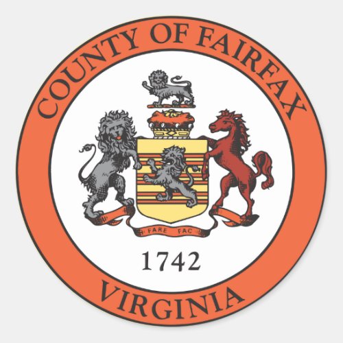 Seal of Fairfax County Virginia