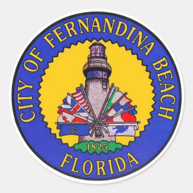 Seal of Fernandina Beach, Florida (Front)