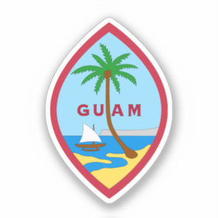Seal of Guam Sticker