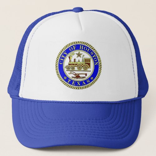 Seal of Houston Trucker Hat