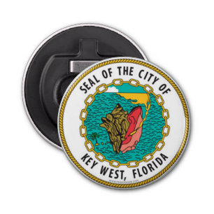Seal of Key West, Florida Bottle Opener