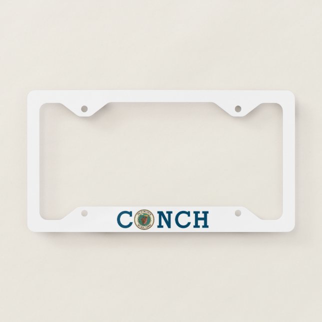 Seal of Key West, Florida License Plate Frame (Front)