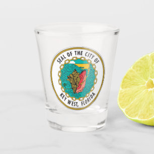 Seal of Key West, Florida Shot Glass