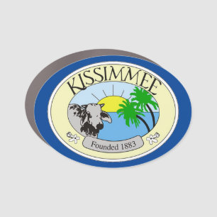 Seal of Kissimmee, Florida Car Magnet
