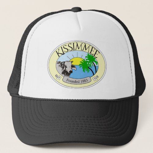 Seal of Kissimmee Florida Trucker Hat