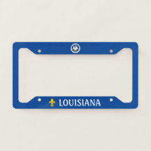 Seal of Louisiana License Plate
