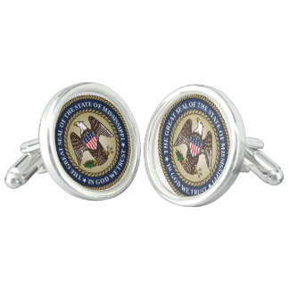Seal of Mississippi Cufflinks