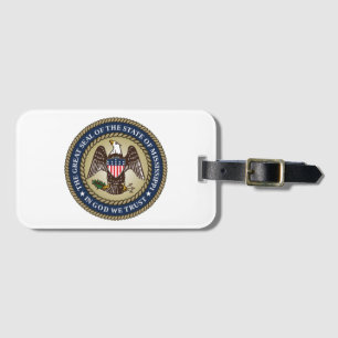 Seal of Mississippi Luggage Tag