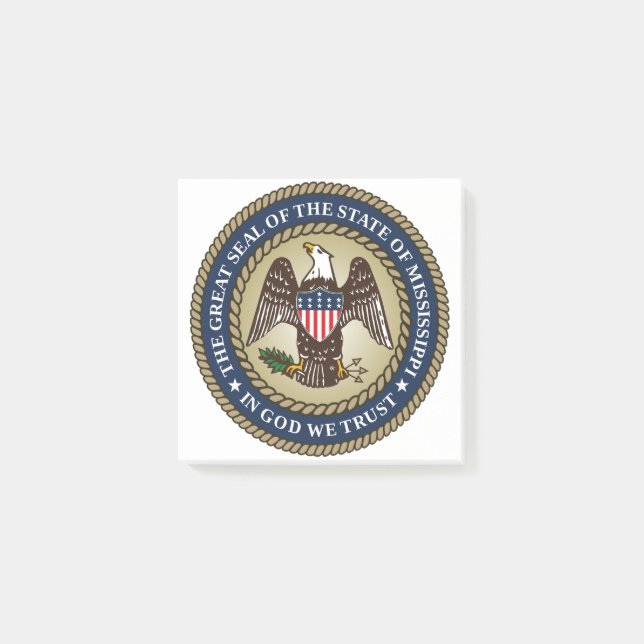 Seal of Mississippi Post-it Notes (Front)