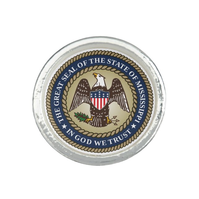 Seal of Mississippi Ring (Front)