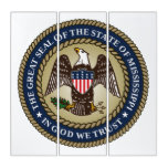 Seal of Mississippi Triptych