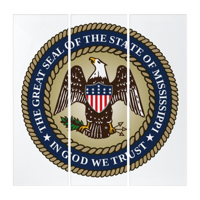 Seal of Mississippi Triptych (Front)