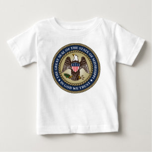 Seal of Mississippi (US State) Baby T-Shirt