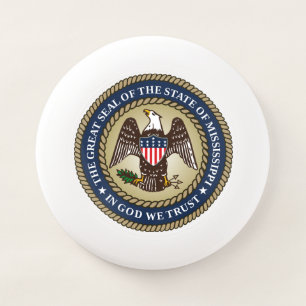Seal of Mississippi (US State) Wham-O Frisbee