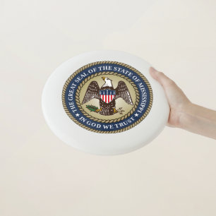 Seal of Mississippi Wham-O Frisbee