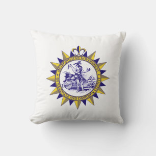 Seal of Nashville (Tennessee) Throw Pillow