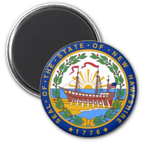 SEAL OF NEW HAMPSHIRE MAGNET