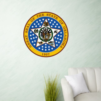 Seal Of Oklahoma Wall Decal