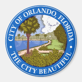 Seal of Orlando, Florida Magnet