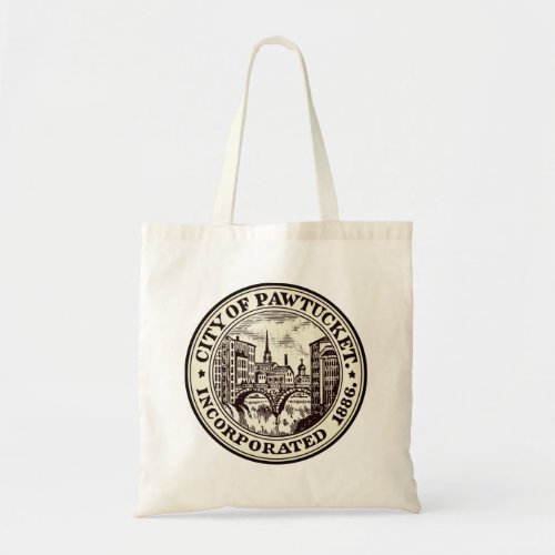 Seal of Pawtucket Rhode Island Tote Bag