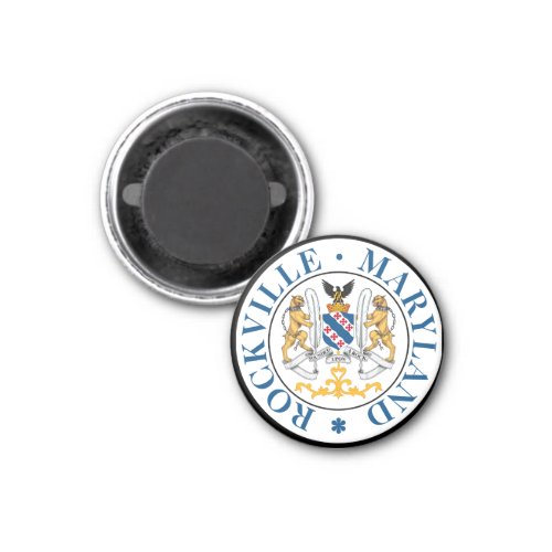 Seal of Rockville Maryland  Magnet