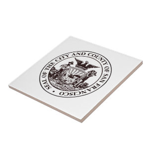 Seal of San Francisco, CA Ceramic Tile