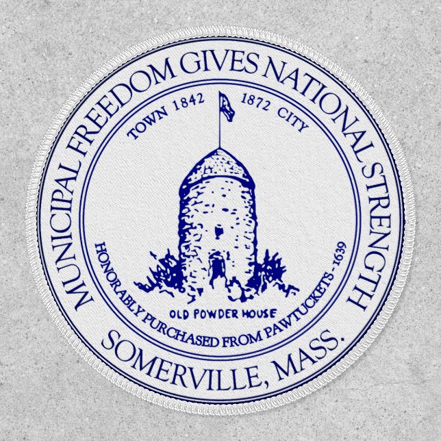 Seal of Somerville, Massachusetts Patch (Front)