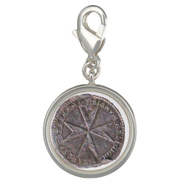 Seal of St. Stephen Tuscany Medici Charm (Front)