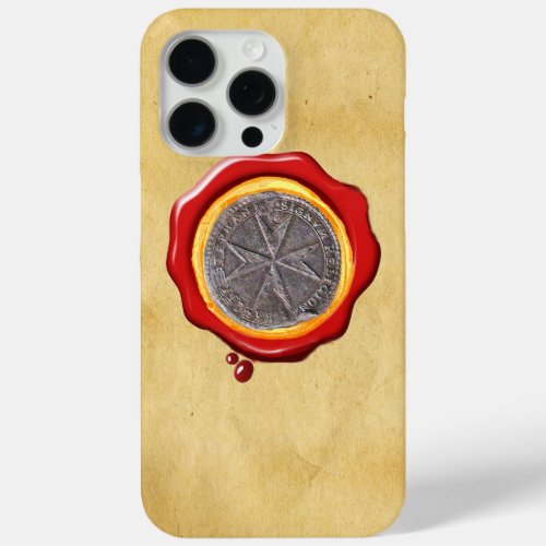 Seal of St Stephen Tuscany Medici Parchment iPhone 15 Pro Max Case