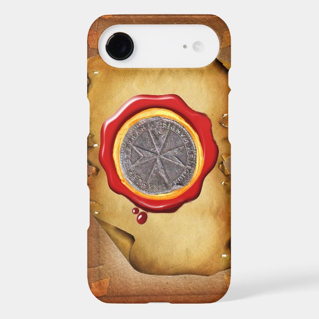 Seal of St. Stephen Tuscany Medici WAX parchment Case-Mate iPhone Case (Back)