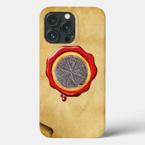 Seal of St Stephen Tuscany Medici WAX parchment iPhone 13 Pro Case