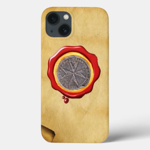 Seal of St Stephen Tuscany Medici WAX parchment iPhone 13 Case
