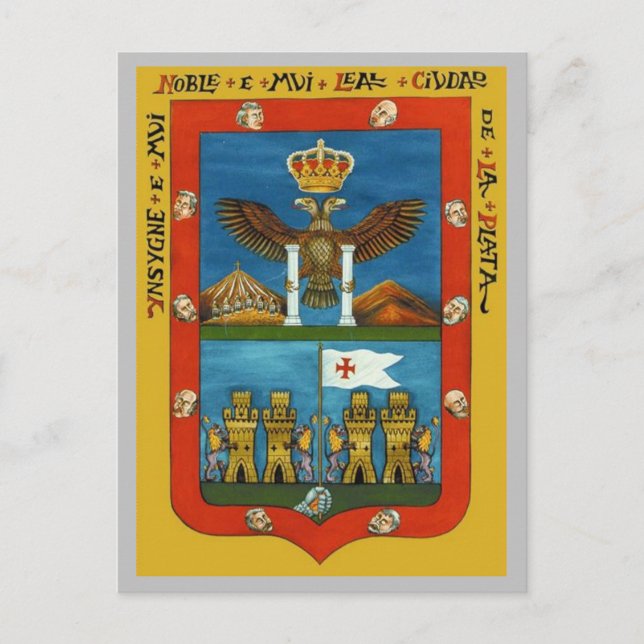 Seal of Sucre, Bolivia Postcard (Front)