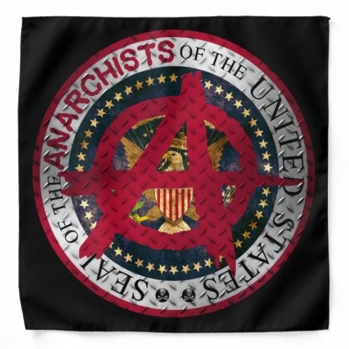 Seal of the Anarchists of the United States Bandana