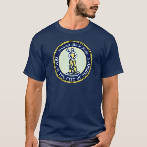 Seal of the Borough of Brooklyn New York T_Shirt