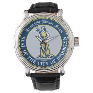 Seal of the Borough of Brooklyn, New York Watch