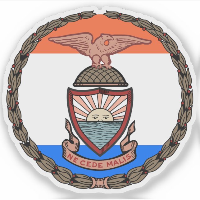 Seal of the Bronx, New York City, USA Sticker (Front)