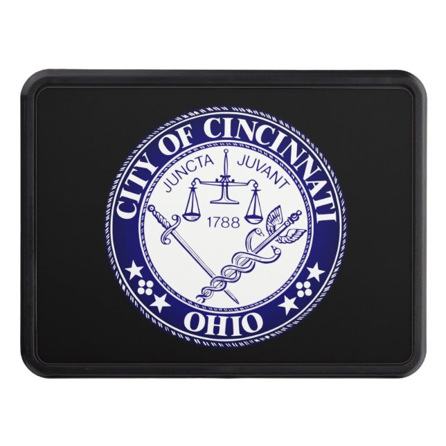 Seal of the City of Cincinnati, Ohio Hitch Cover (Front)