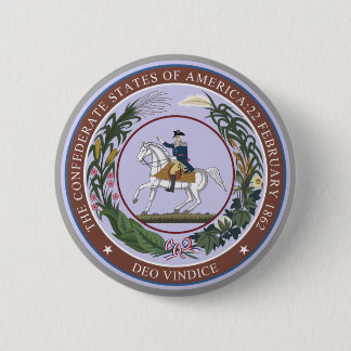 Seal of the Confederacy Button