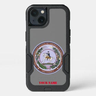 SEAL of the CONFEDERACY (Deo Vindice) iPhone 13 Case