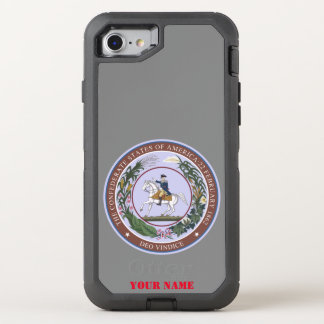 SEAL of the CONFEDERACY (Deo Vindice) OtterBox Defender iPhone SE/8/7 Case