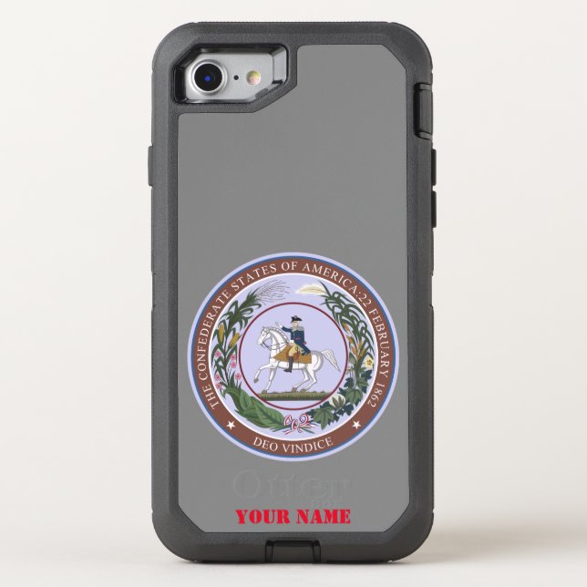 SEAL of the CONFEDERACY  (Deo Vindice) Otterbox iPhone Case (Back)