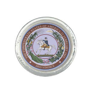 Seal of the Confederacy Ring