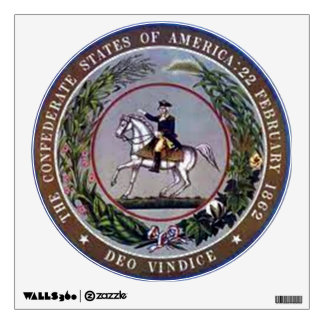 SEAL OF THE CSA WALL STICKER