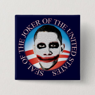 Seal of the Joker of the United States Pinback Button