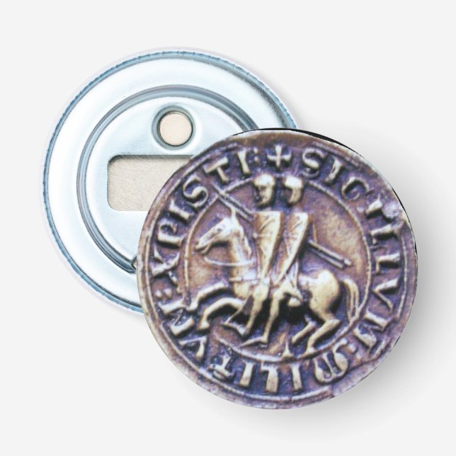 SEAL OF THE KNIGHTS TEMPLAR BOTTLE OPENER (Front)